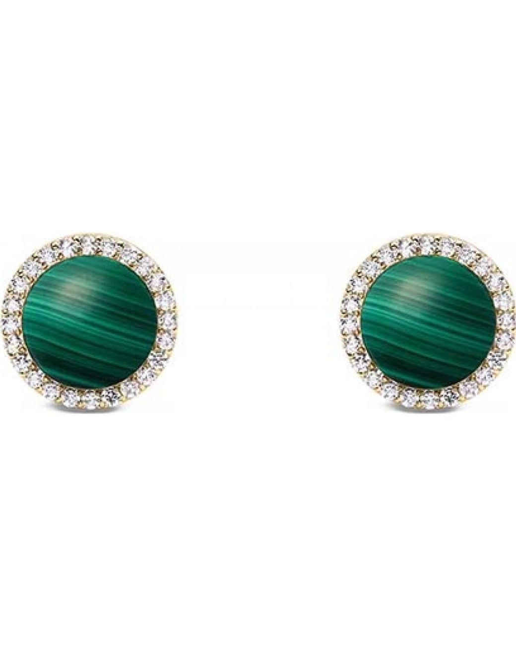 Daniel Wellington Green Dw00401407 Audrey Pair Of Earrings