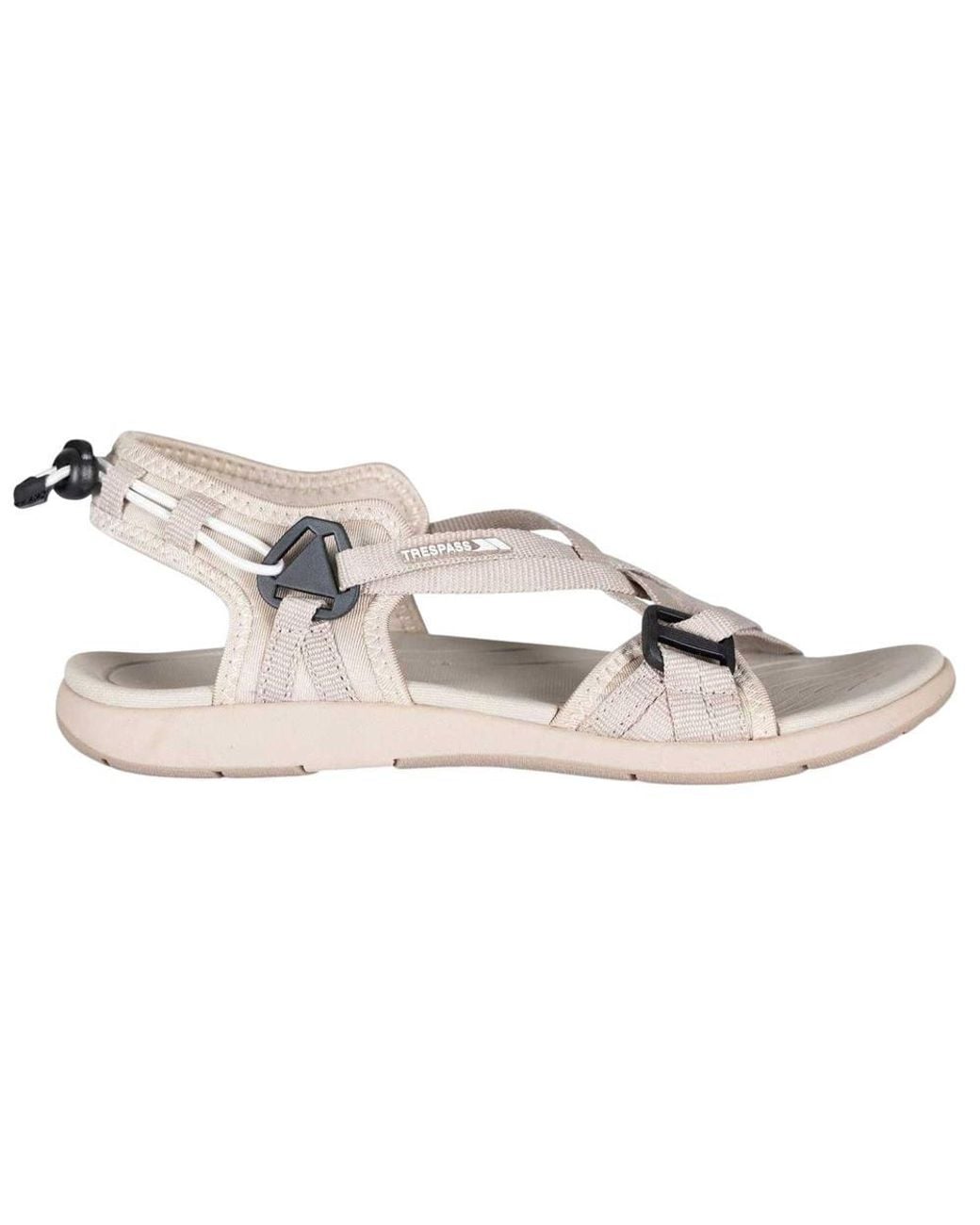 Trespass Gray Nessa Fisherman Flatform Sandals