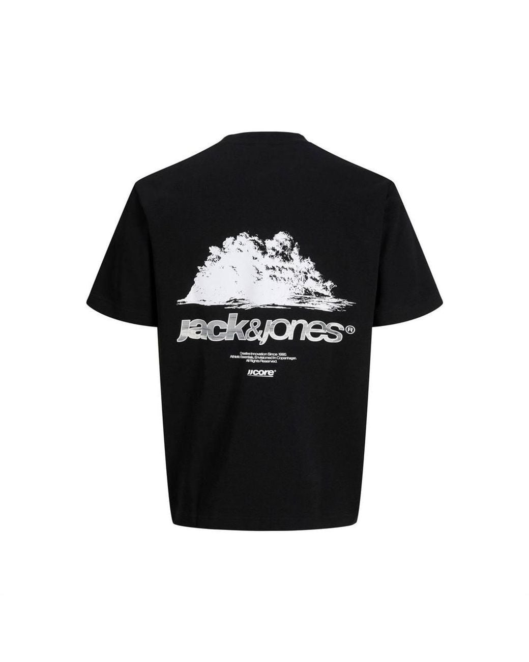 Jack & Jones Black Logo T-Shirt for men
