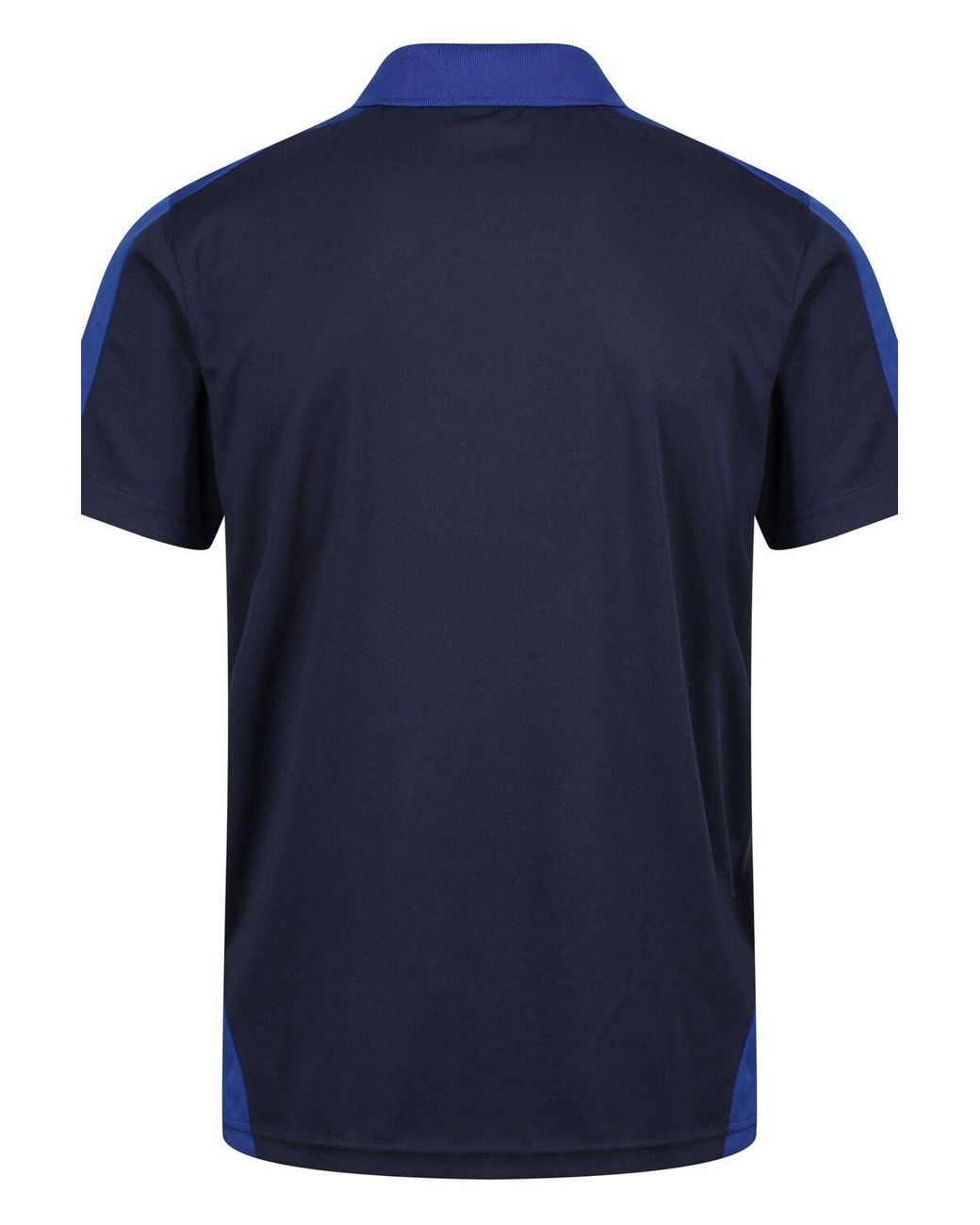 Regatta Blue Contrast Wicking Polo Shirt for men