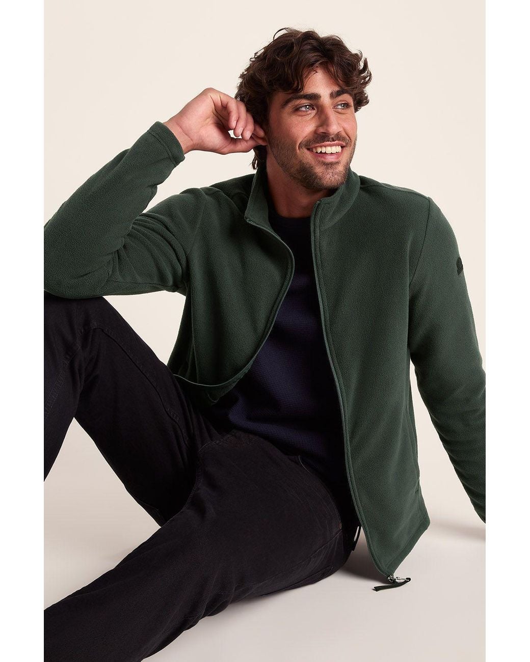 TOG24 Green 'Revive' Fleece Jacket for men