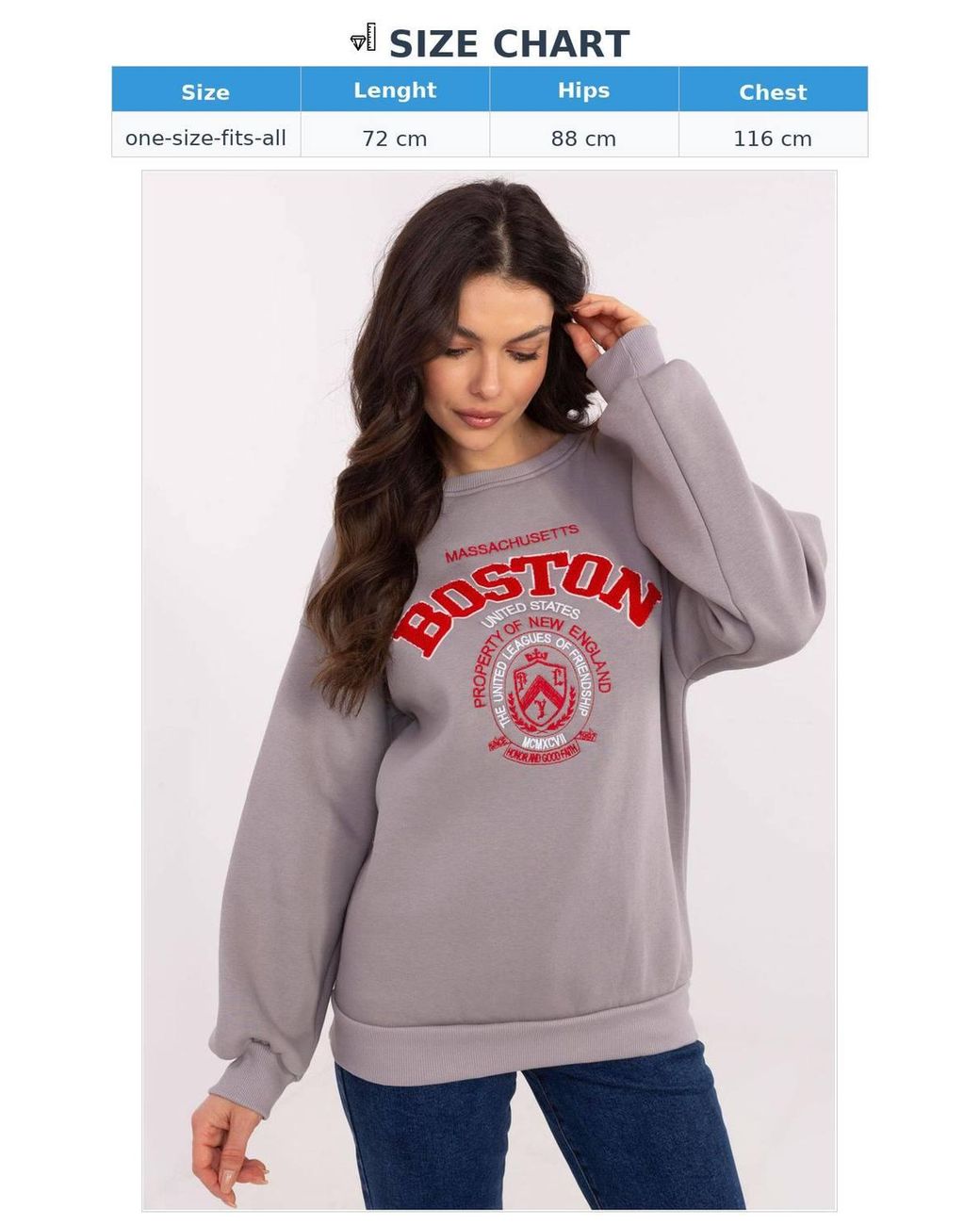 Love Lace Red Insulated Cotton Polyester Casual Sweatshirt Style 206371