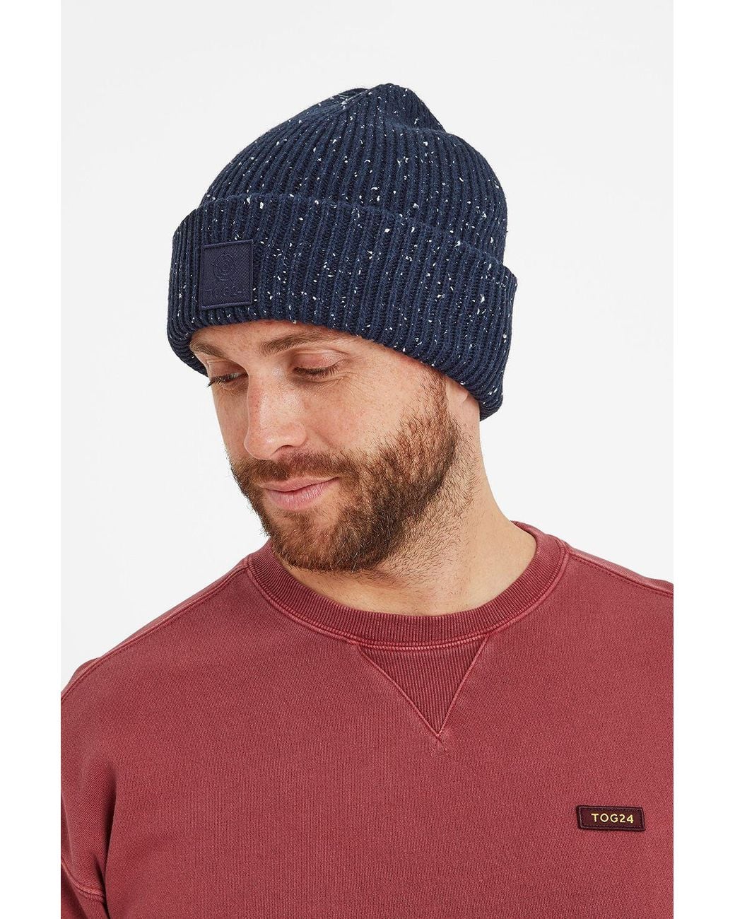 TOG24 Blue 'Crendon' Knitted Hat for men