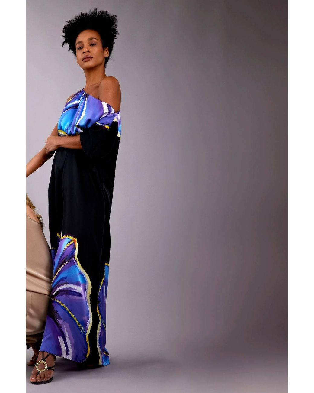 Zafur official Blue Shannen Dress
