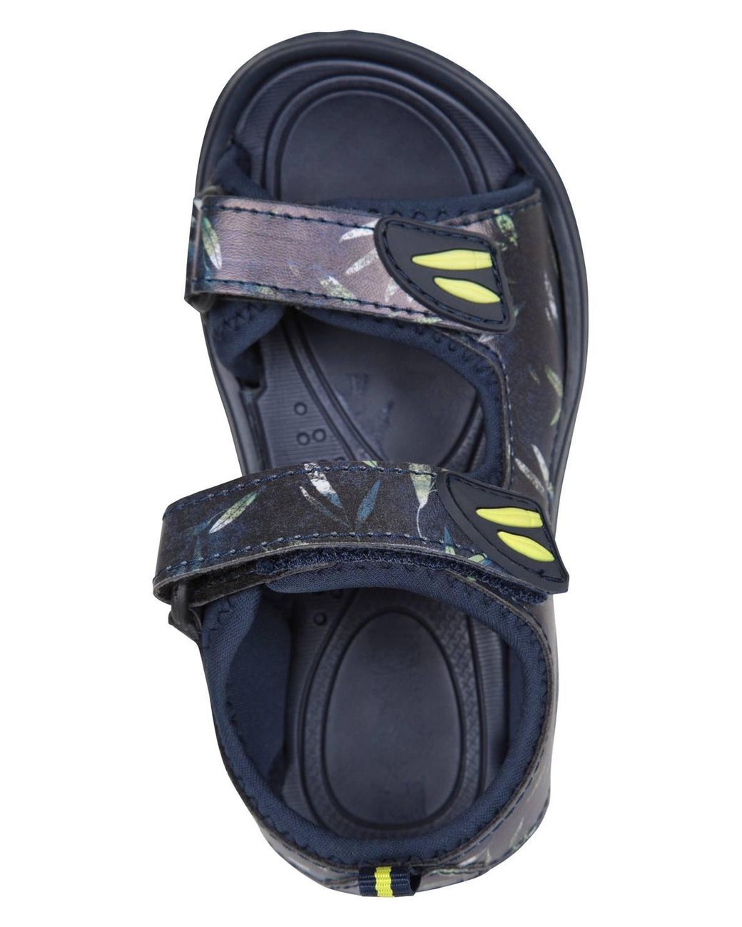 Mountain Warehouse Blue 'Sand' Soft Lined Cushioned Lightweight Open Toe Touch Strap Sandals