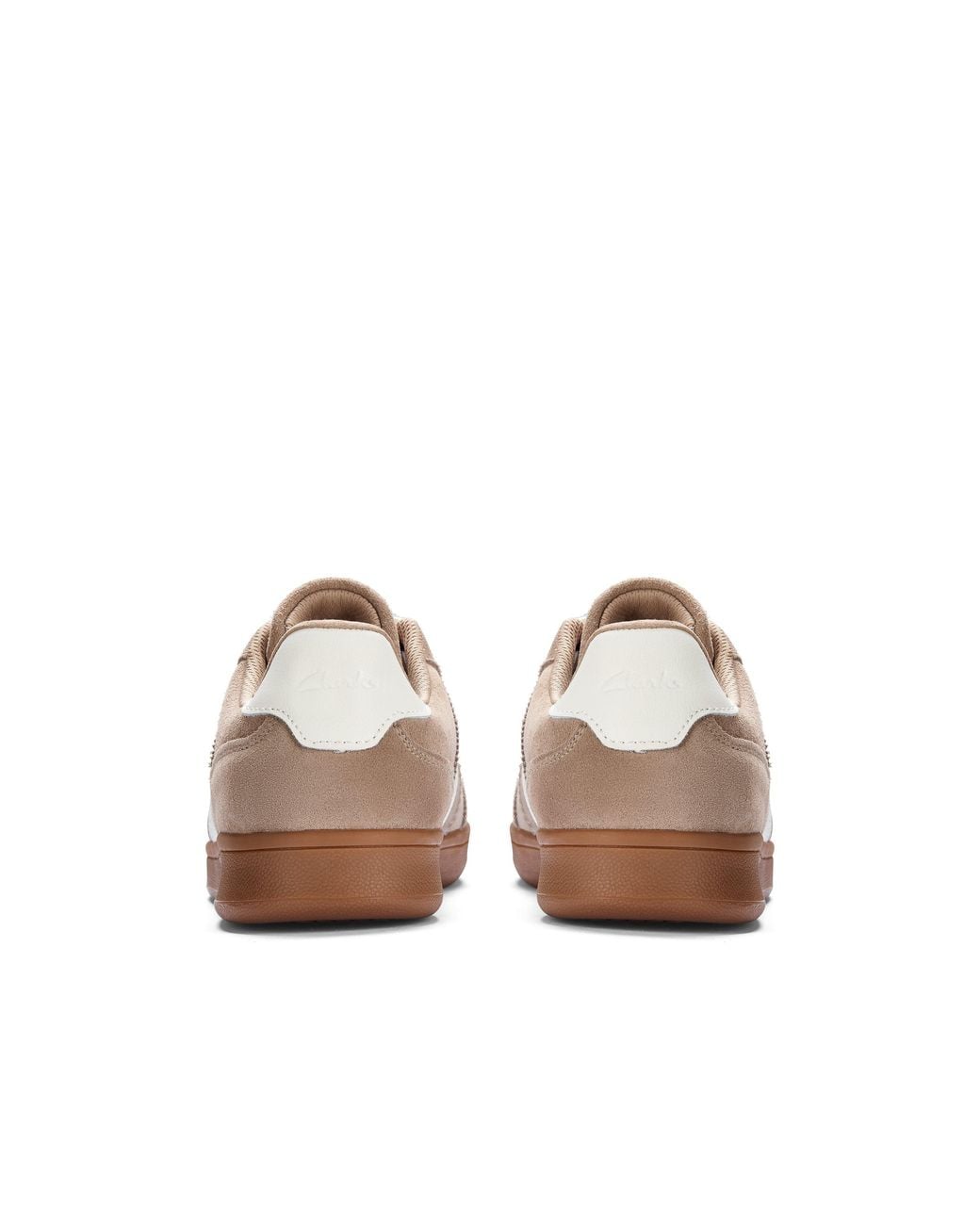 Clarks Brown Seco Speed Light Suede Trainers