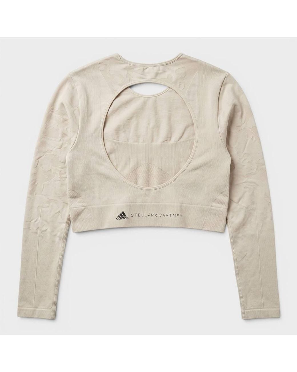Stella McCartney Blue Adidas Truestrength Seamless Long Sleeve Yoga Top