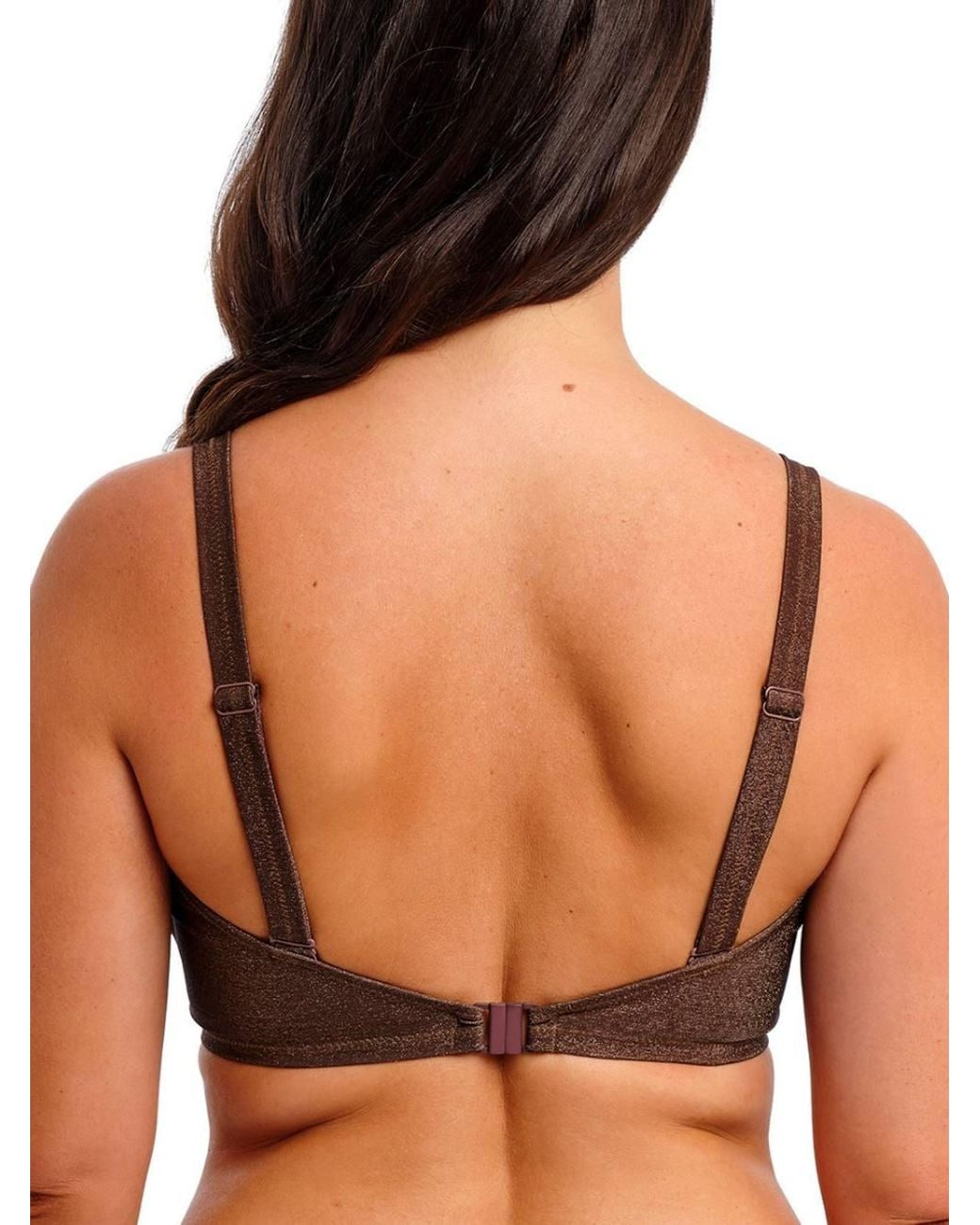 Fantasie Brown Sabana Plunge Bikini Top