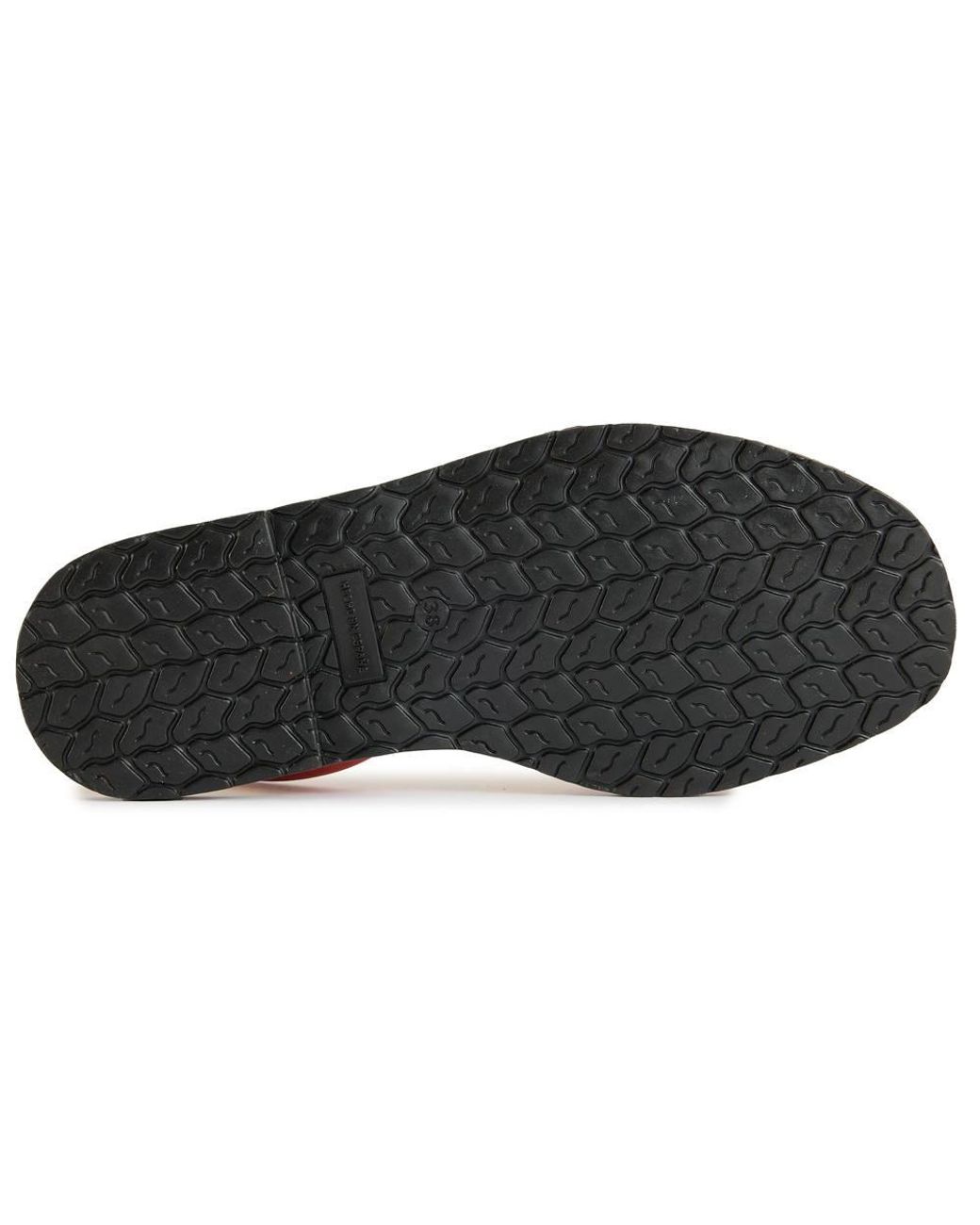 Sole Red Macaw Nubuck Menorcan Sandals