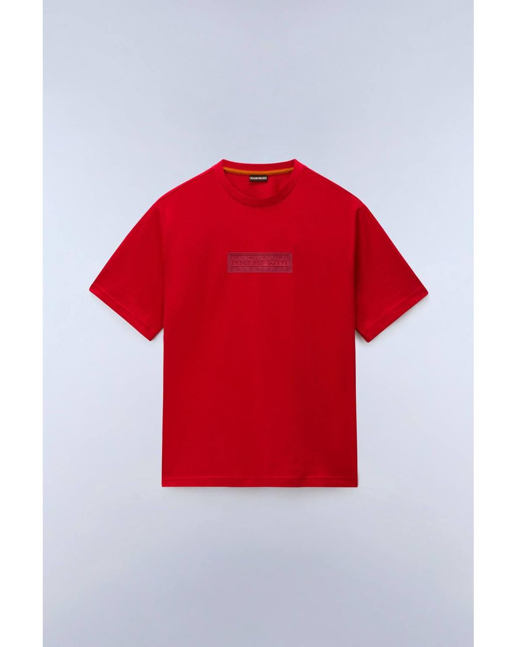 Napapijri Red Box Logo T-Shirt for men