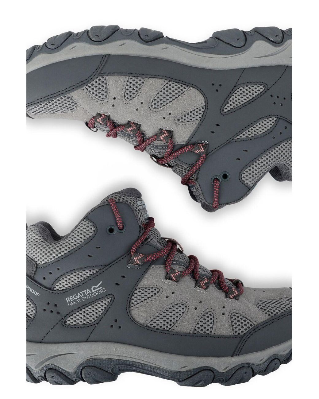 Regatta Gray Edgepoint Waterproof Breathable Mid Walking Boots