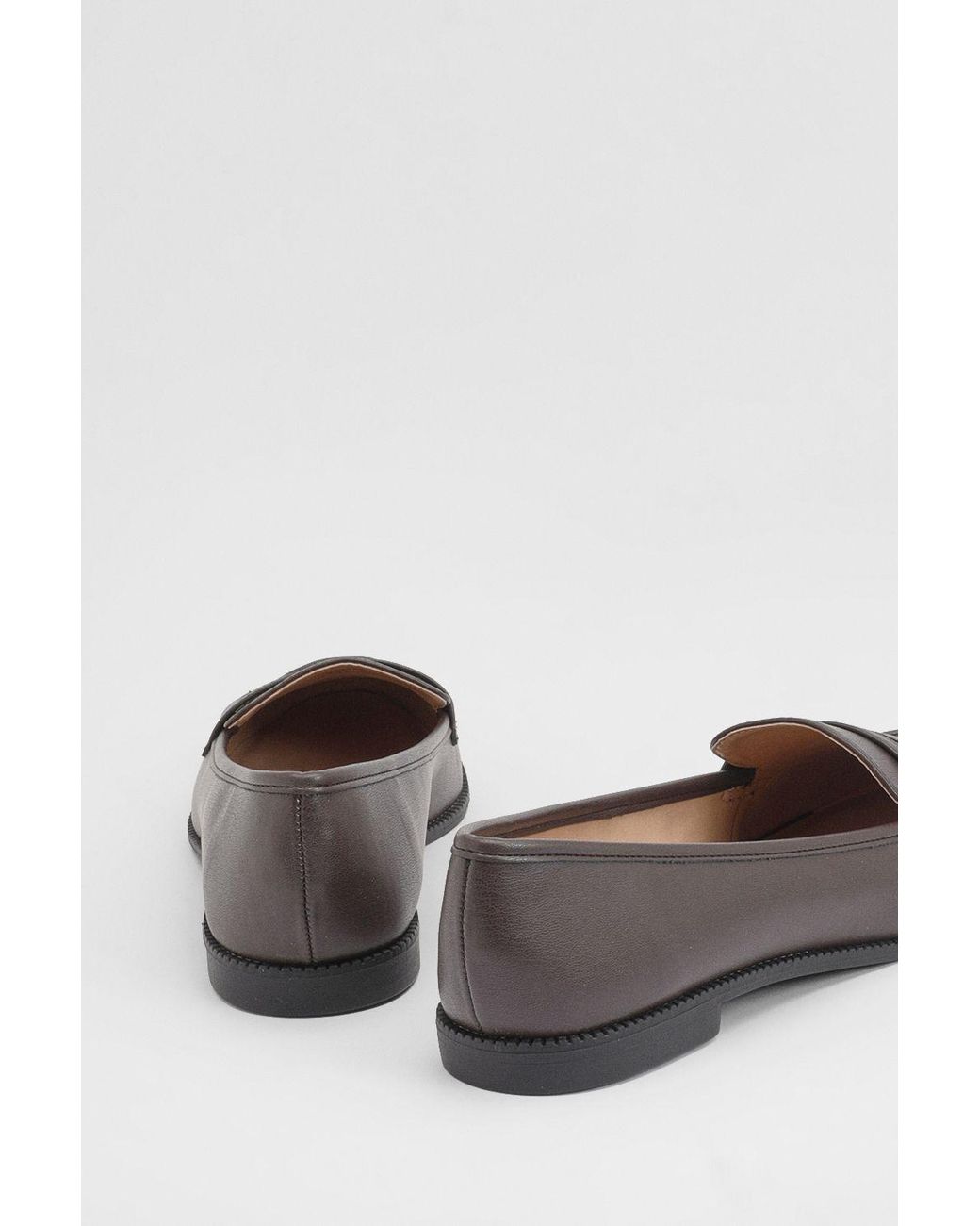 Dorothy Perkins Blue Wide Fit Lara Penny Loafers