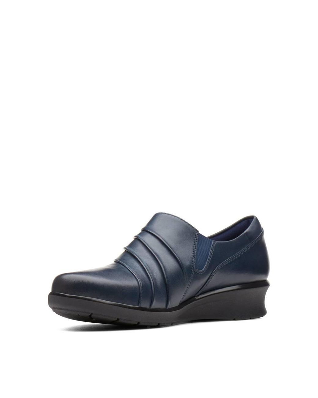 Clarks Blue Hope Roxanne Slip Ons