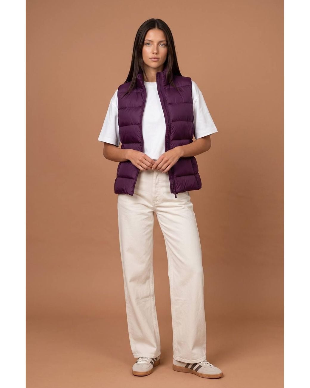 Urban Bliss Blue Lightweight Bag Puffer Gilet