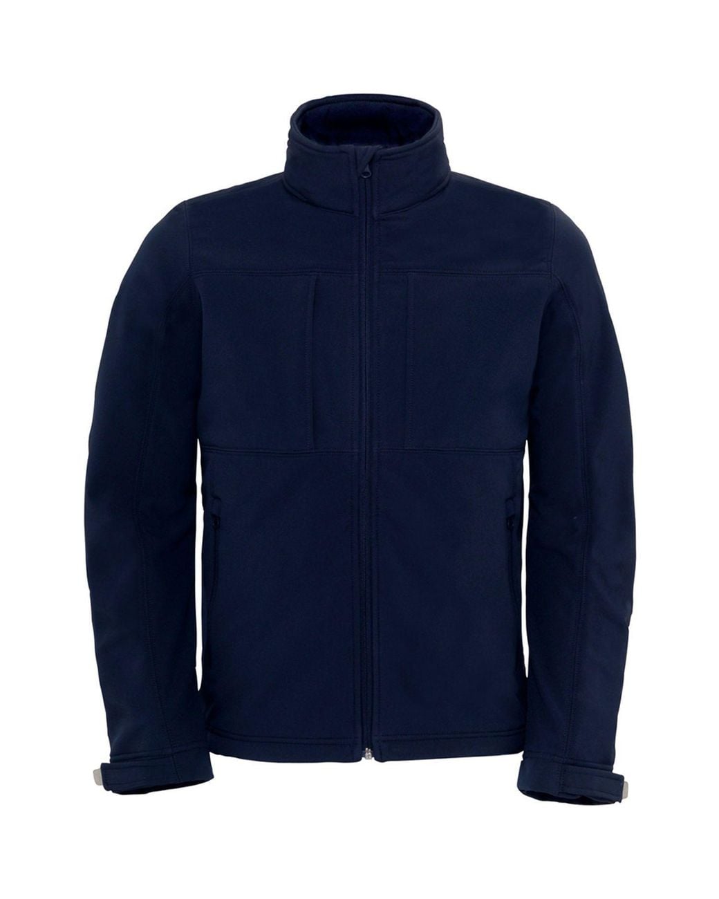 Bc Blue Hooded Softshell Breathable, Waterproof & Windproof Jacket (Fleece Lining) for men