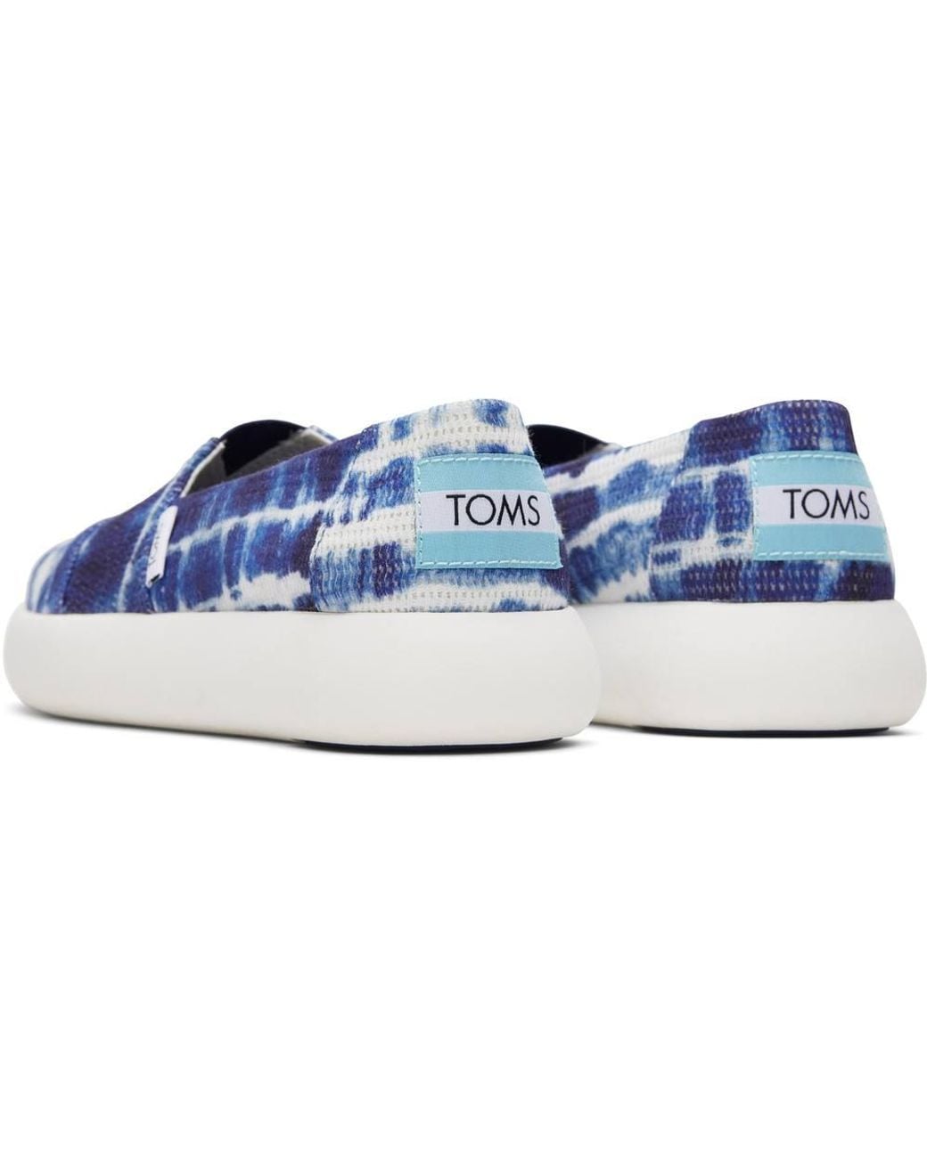 TOMS Blue Alpargata Mallow' Slip On Shoes