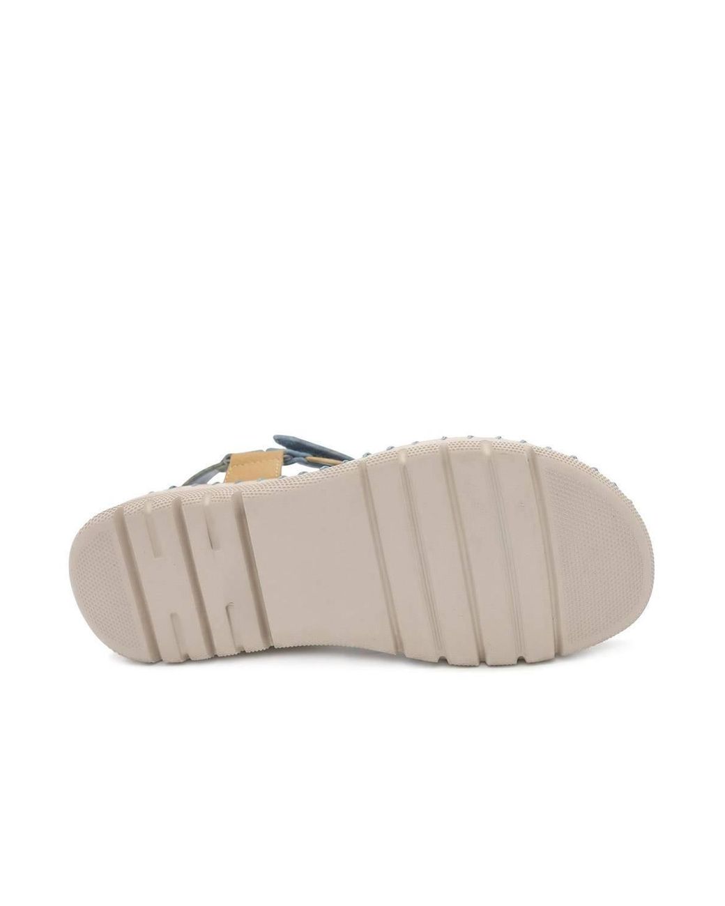 Pavers Blue Adjustable Fastening Cushioning Sandals