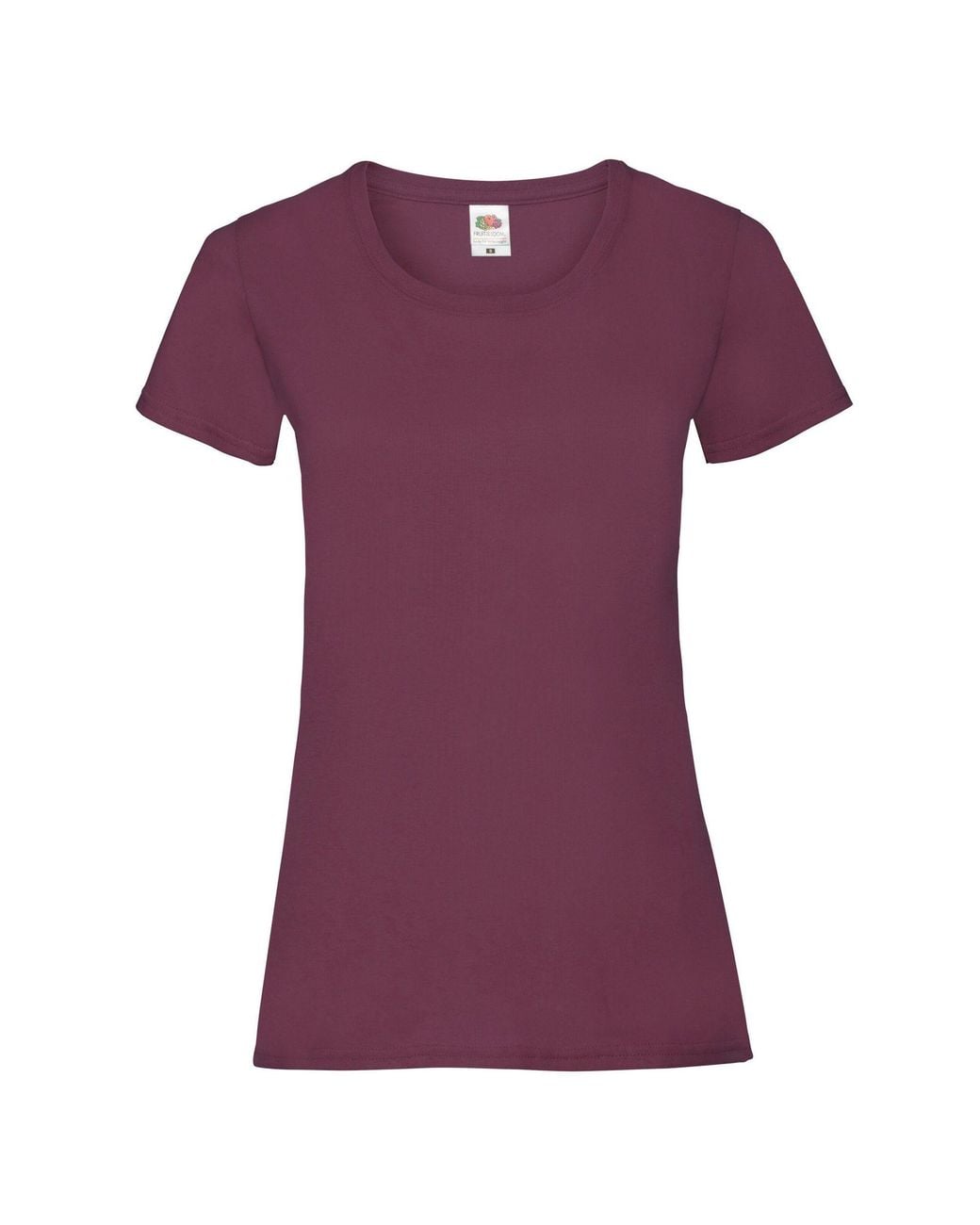 Fruit Of The Loom Purple Lady Fit T-Shirt