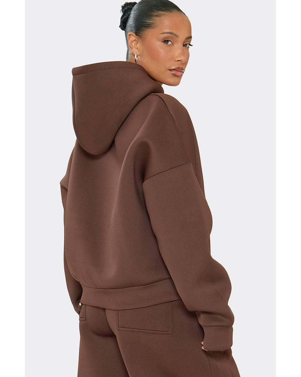 EGO Brown Long Sleeve Hoodie