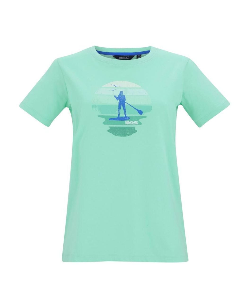 Regatta Green Filandra Ix Short Sleeved Graphic T-Shirt