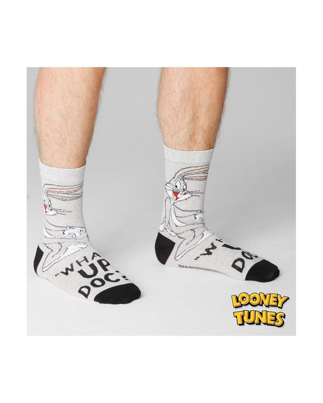 Looney Tunes Blue Bugs Bunny Socks 5 Pack for men