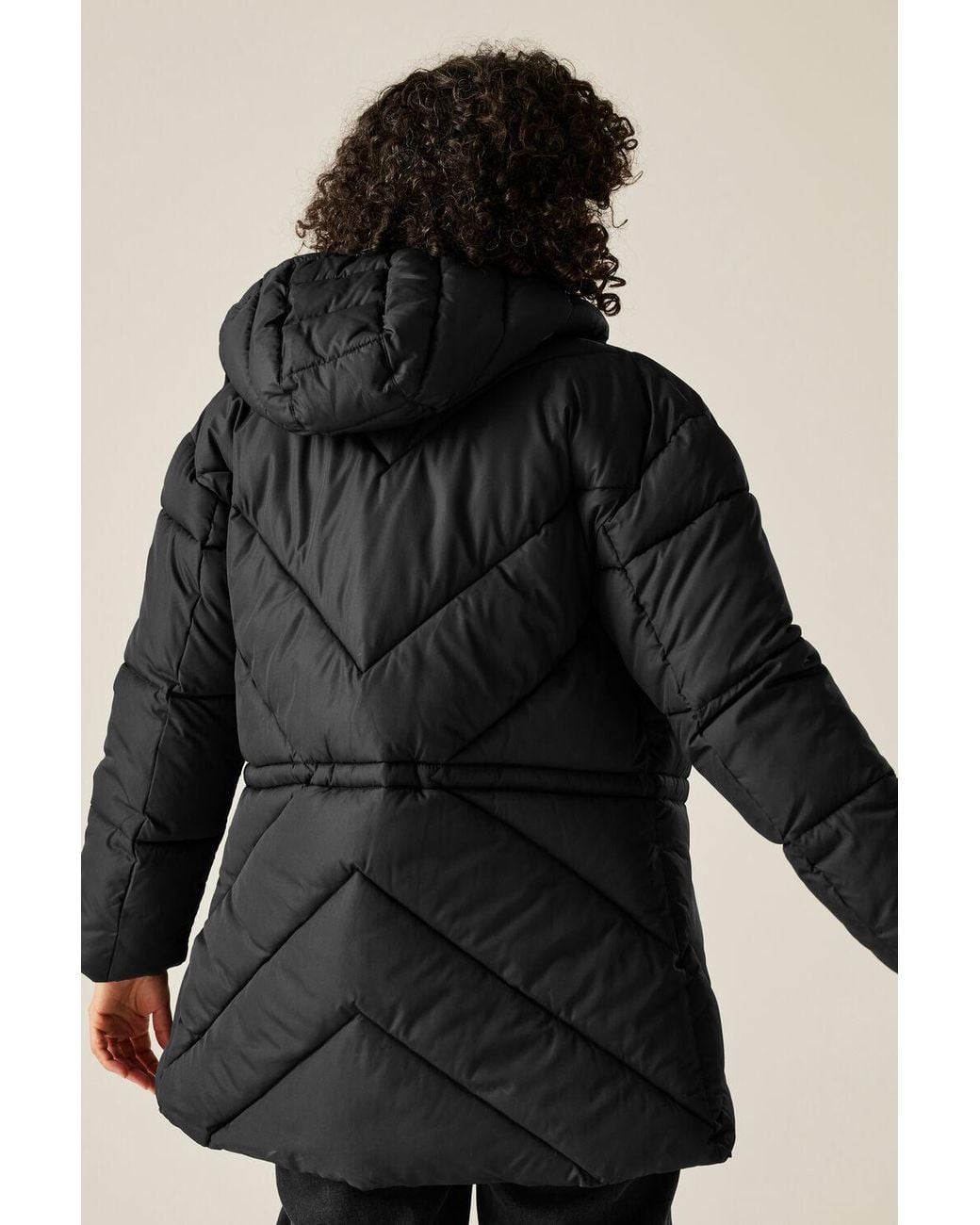 Regatta Black Rusey Water-Repellent Insulating Padded Jacket