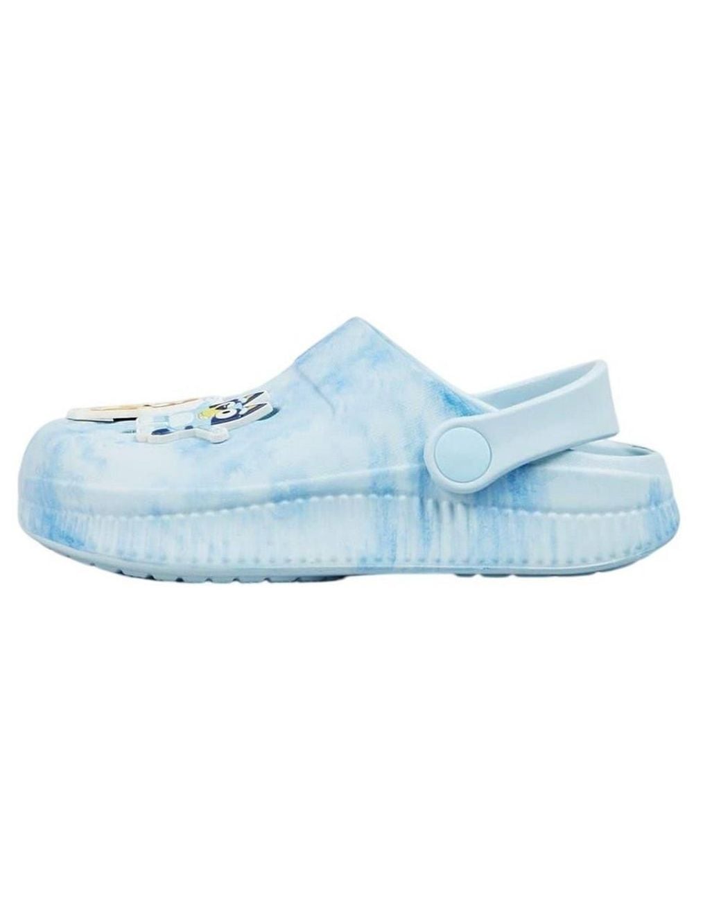 Bluey Blue Bingo Tie Dye Clogs