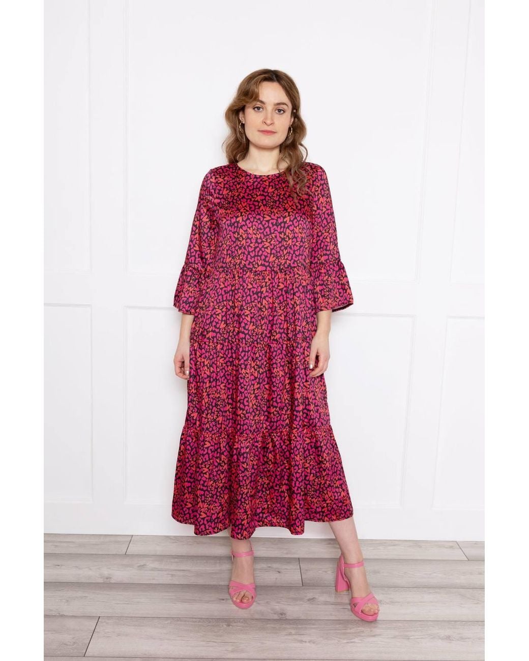 Twisted Wunder Red The Janie Dress