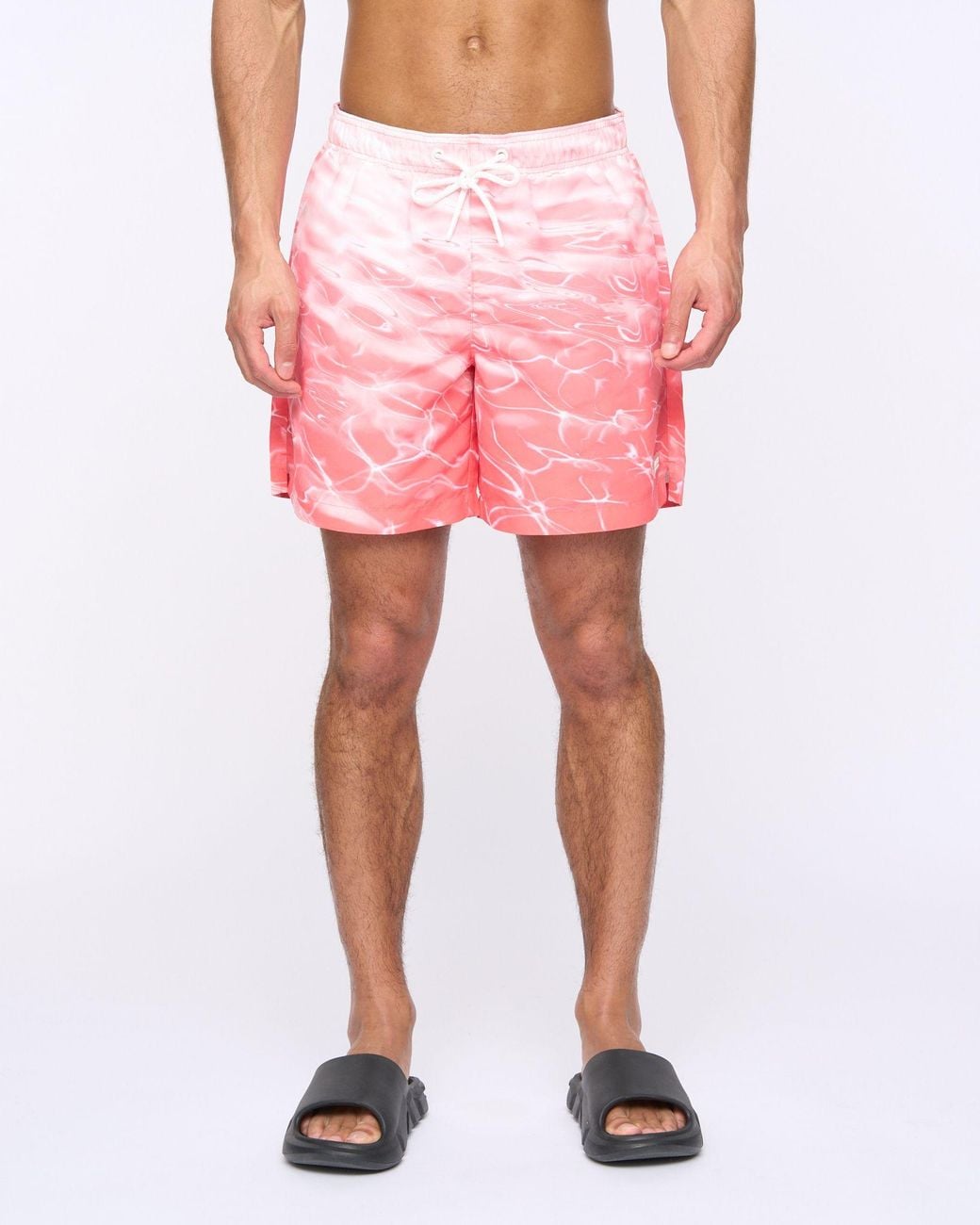 Henleys Pink Henpool Swim Shorts for men