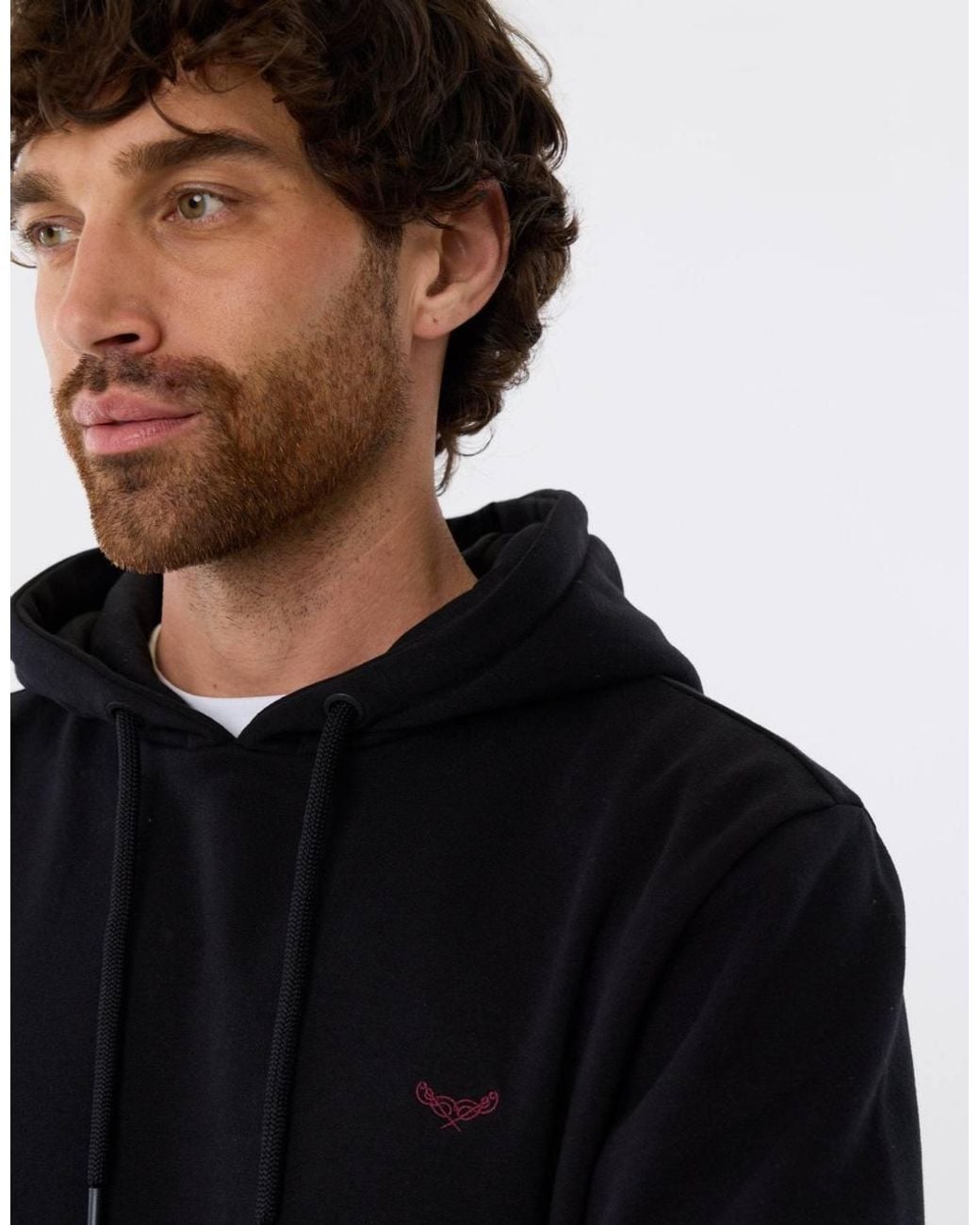 Threadbare Blue Cotton Rich Hoodie & Cargo Jogger Set for men