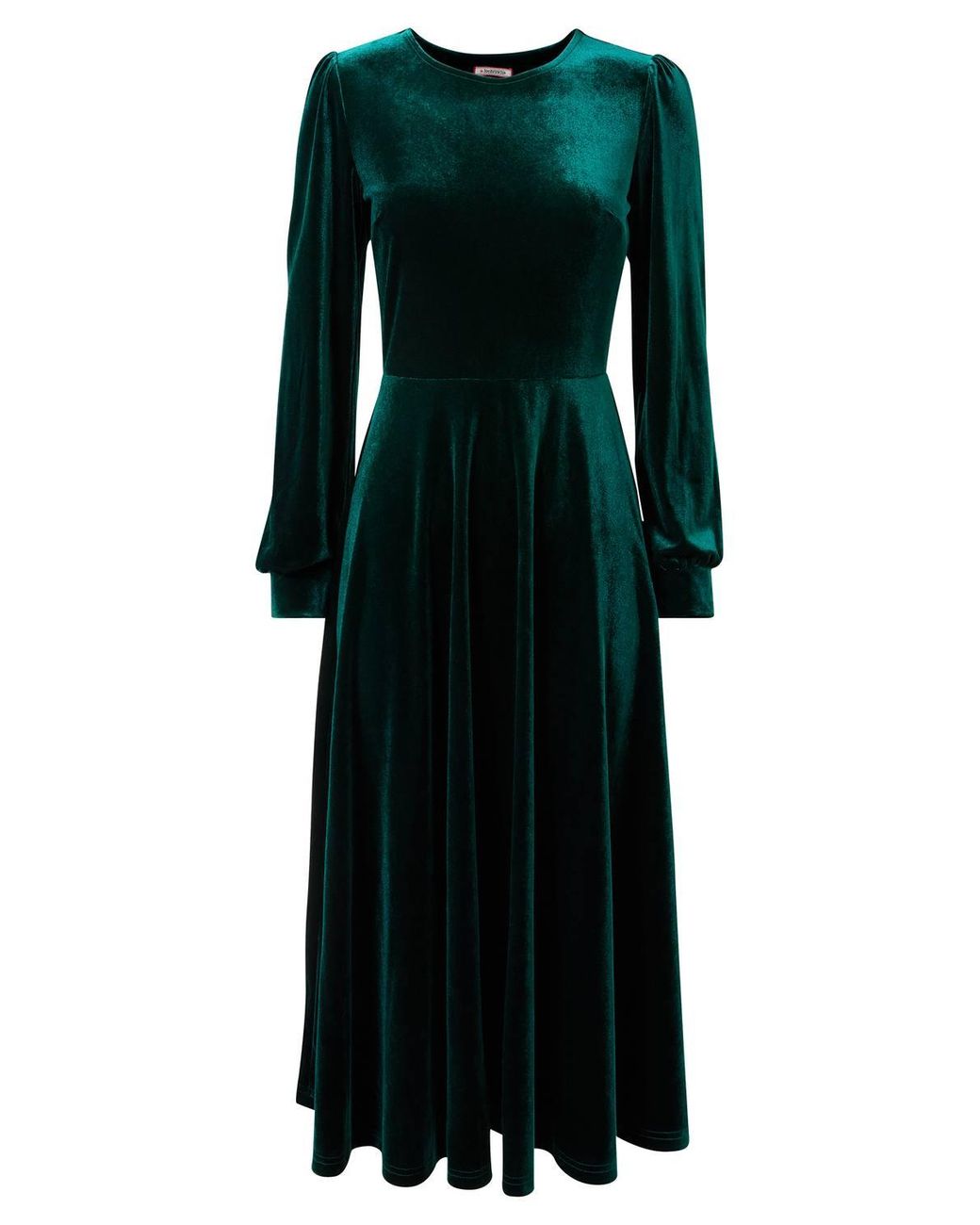 Joe Browns Blue Julietta Velour Dress