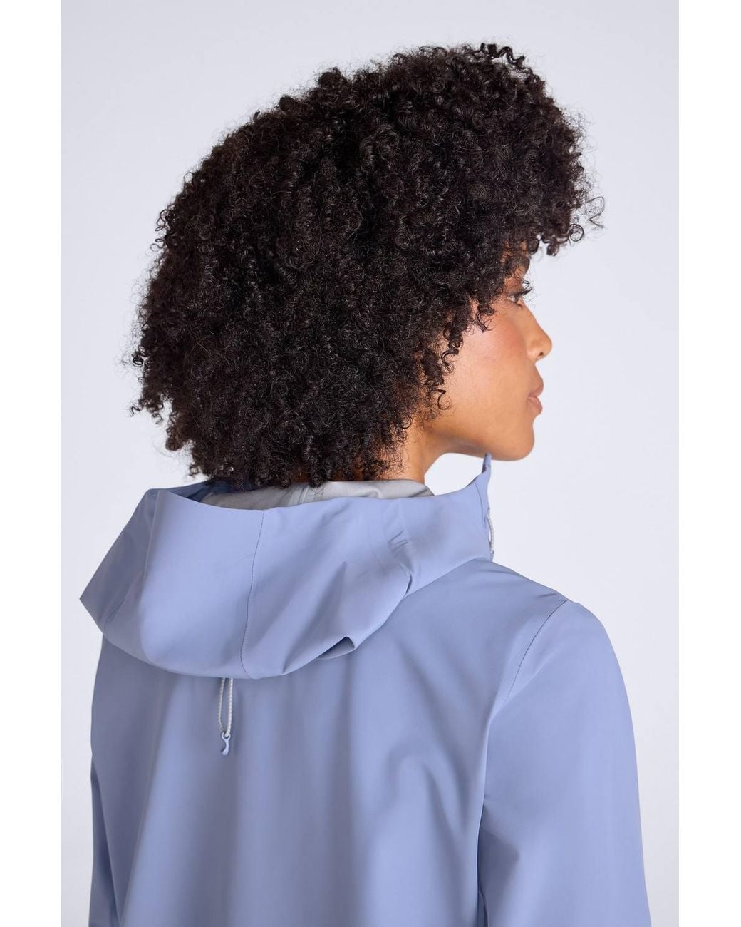 Mountain Warehouse Blue 'Hartwell' 3 Layer Waterproof Breathable Lightweight Packable Jacket