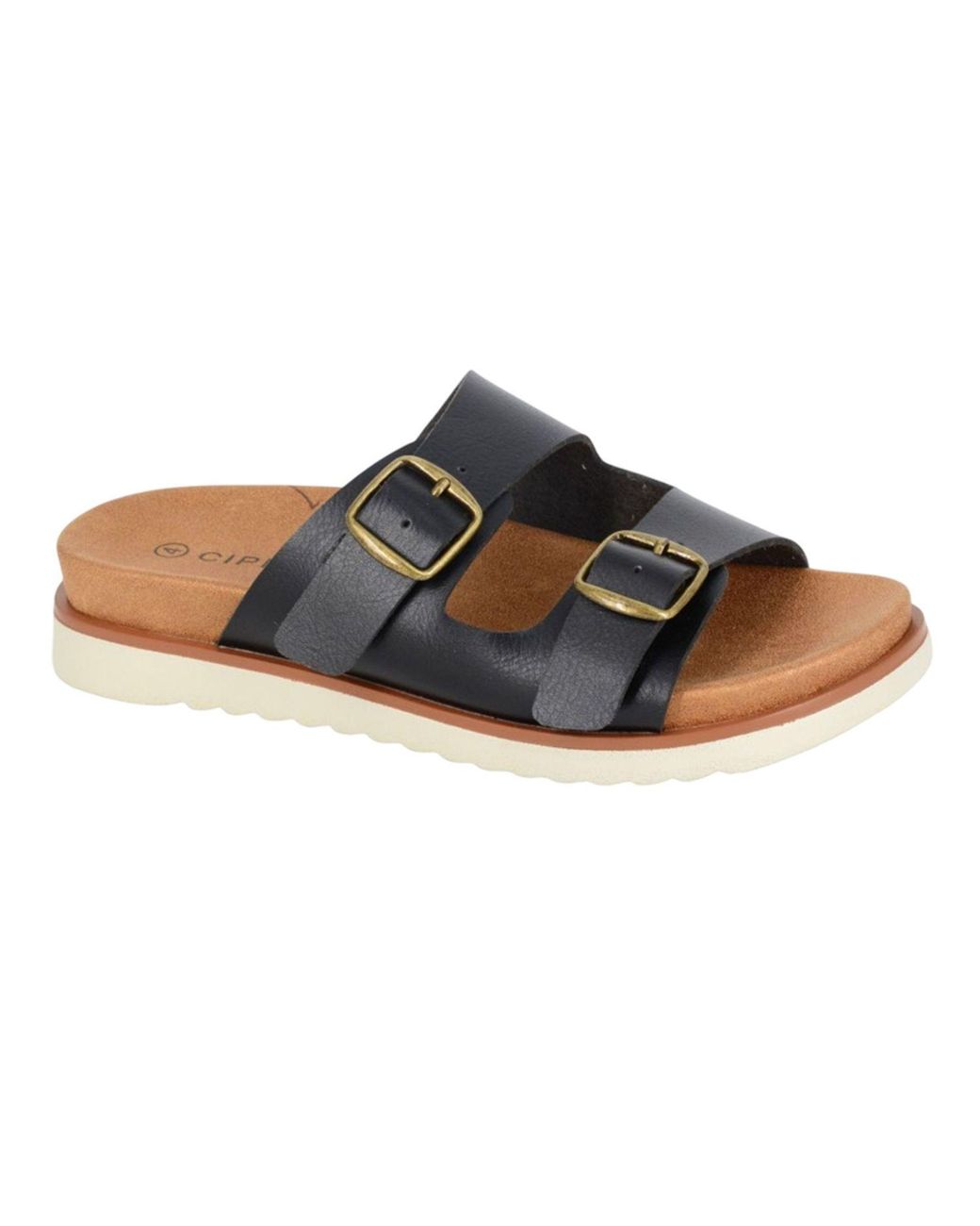 Cipriata Blue Tiberia Mule Sandals
