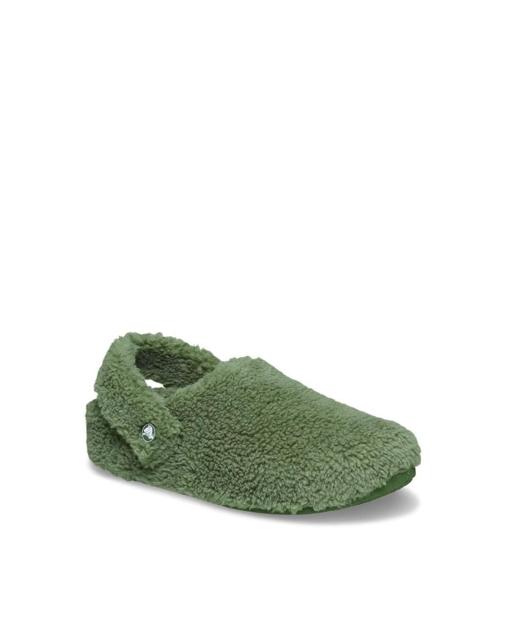 CROCSTM Green Classic Cozzzy Slipper for men