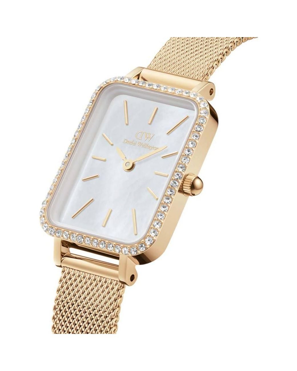 Daniel Wellington Metallic Dw00100668 Quadro 20Mm Quartz Watch