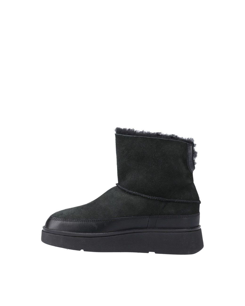 Fitflop Black Gen-Ff Mini Double-Faced Boots