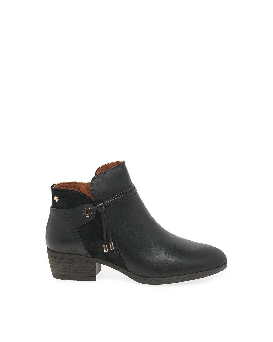 Pikolinos Black 'Darcey' Ankle Boots