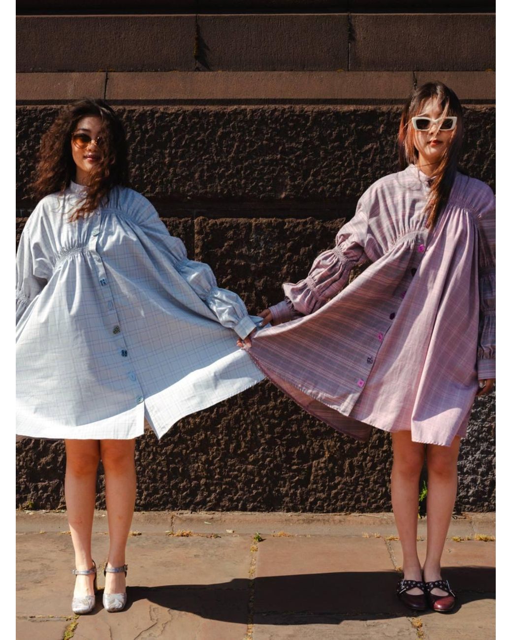 Boo Pala London Purple Suki Shirt Dress