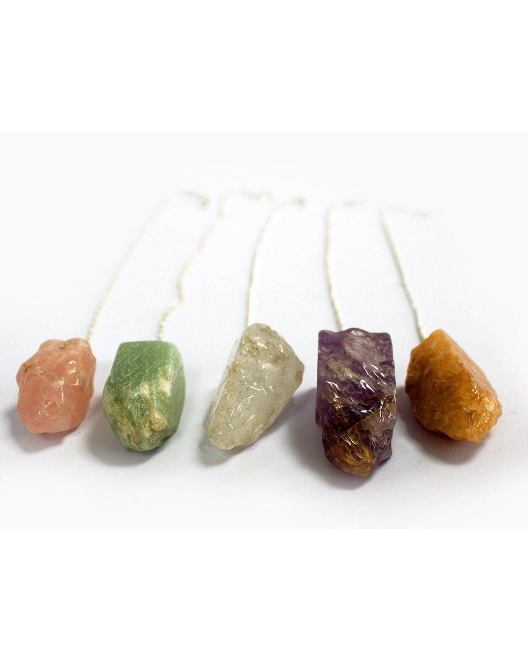 KDMD White Natural Stone Pendulums