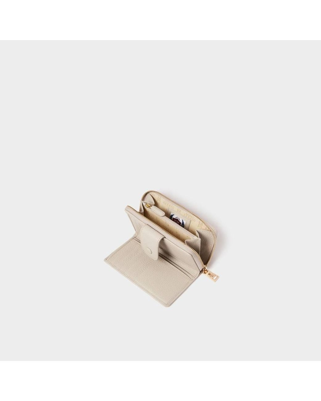 Osprey Natural The Core Medium Leather Popper Matinee Purse