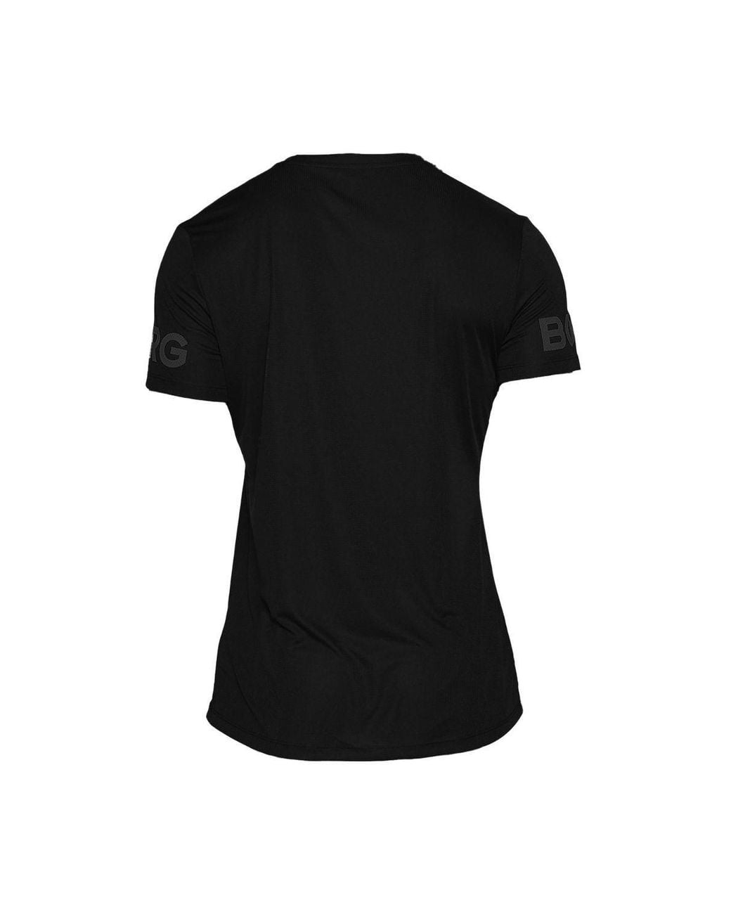 Björn Borg Black Designer Light Running Sports T-Shirt for men