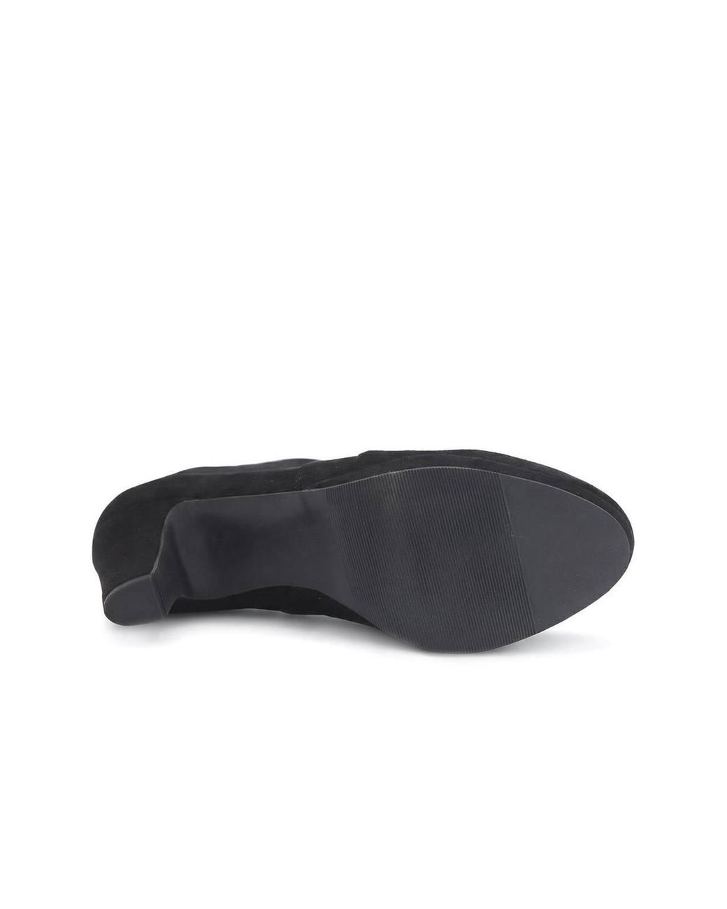 Pavers Black Smart Stiletto Heel Ankle Boots