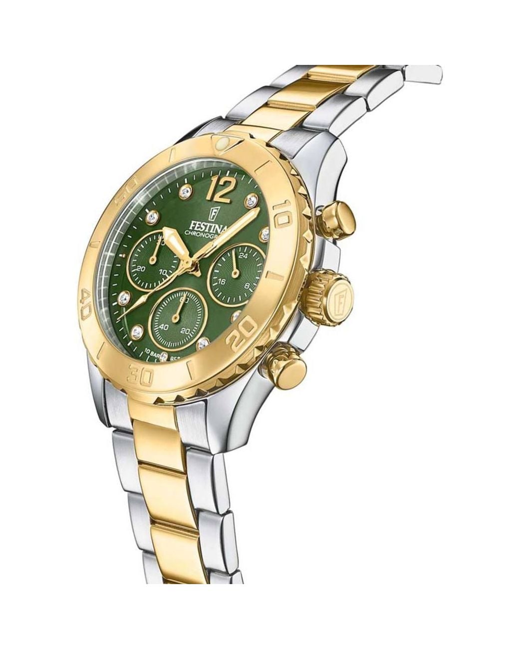 Festina Metallic F20604-2 Boyfriend 39Mm Quartz Watch
