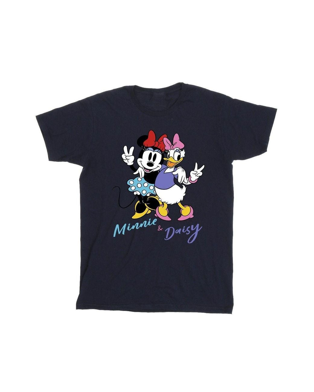 Disney Blue Minnie Mouse & Daisy T-Shirt for men