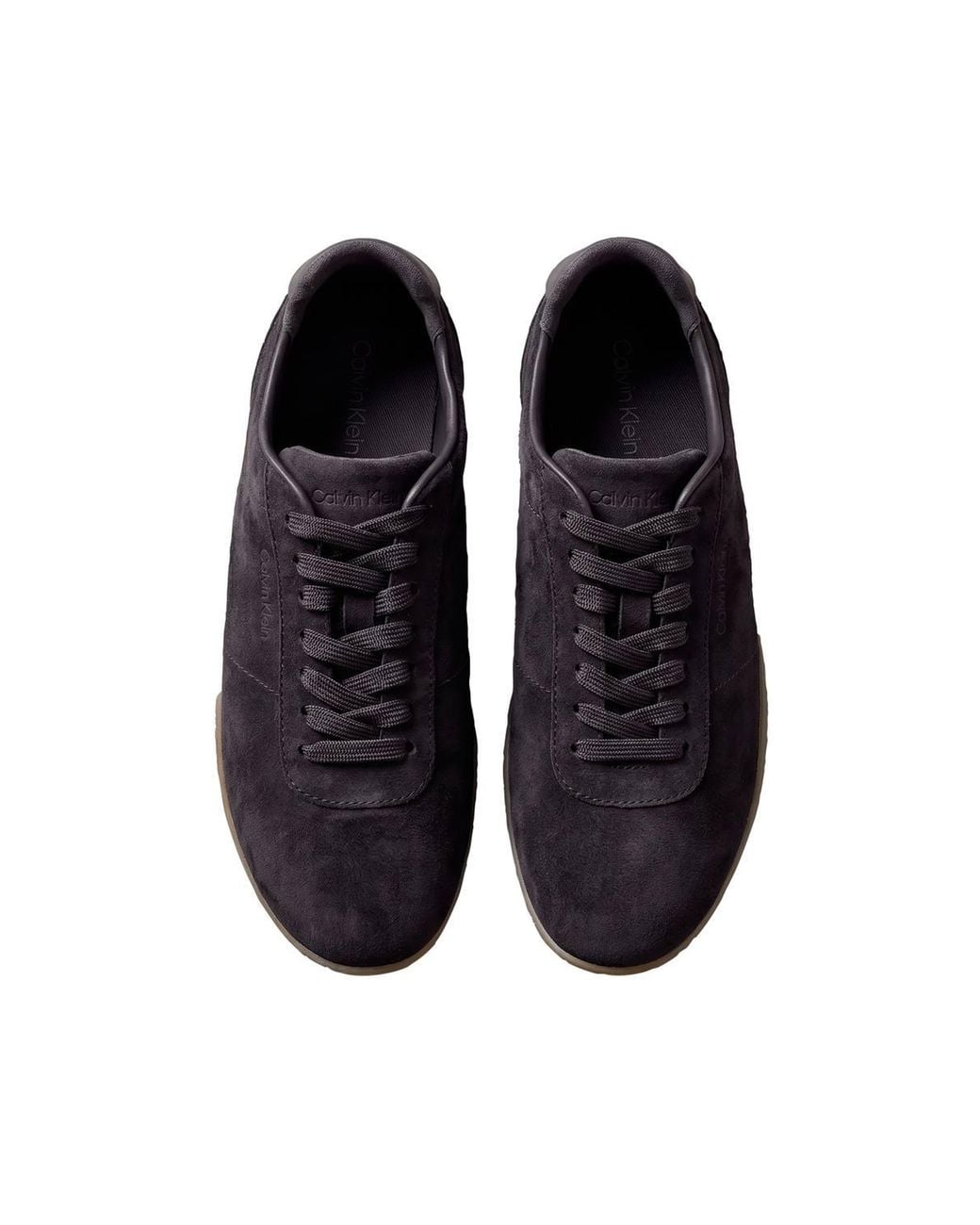 Calvin Klein Brown Ballet Trainer Laceup Fudge/Gum