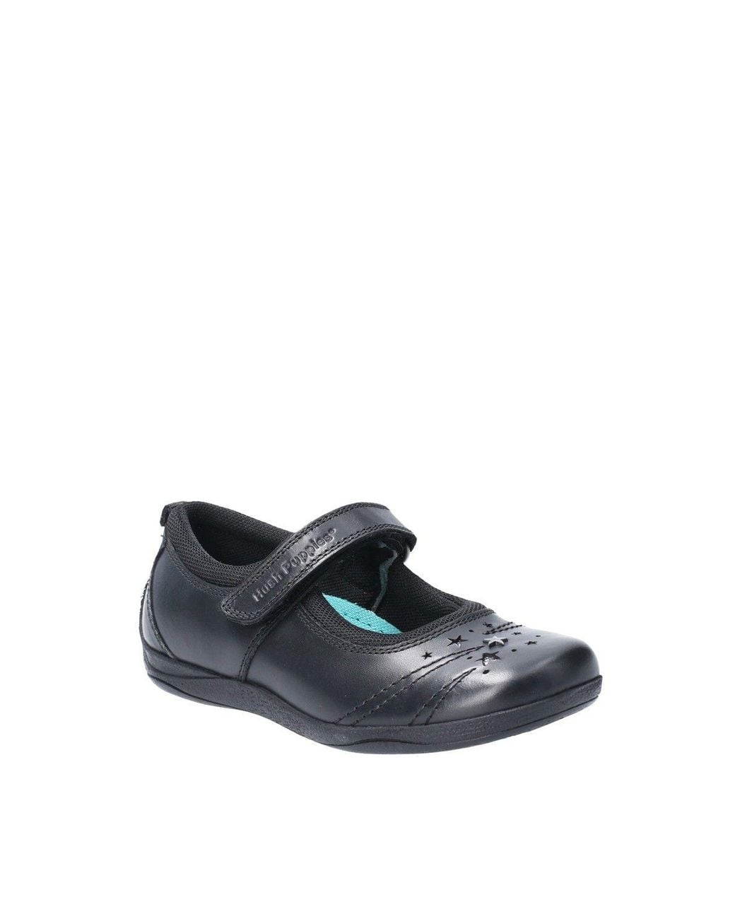 Hush Puppies Blue 'Amber Junior' Leather Shoes