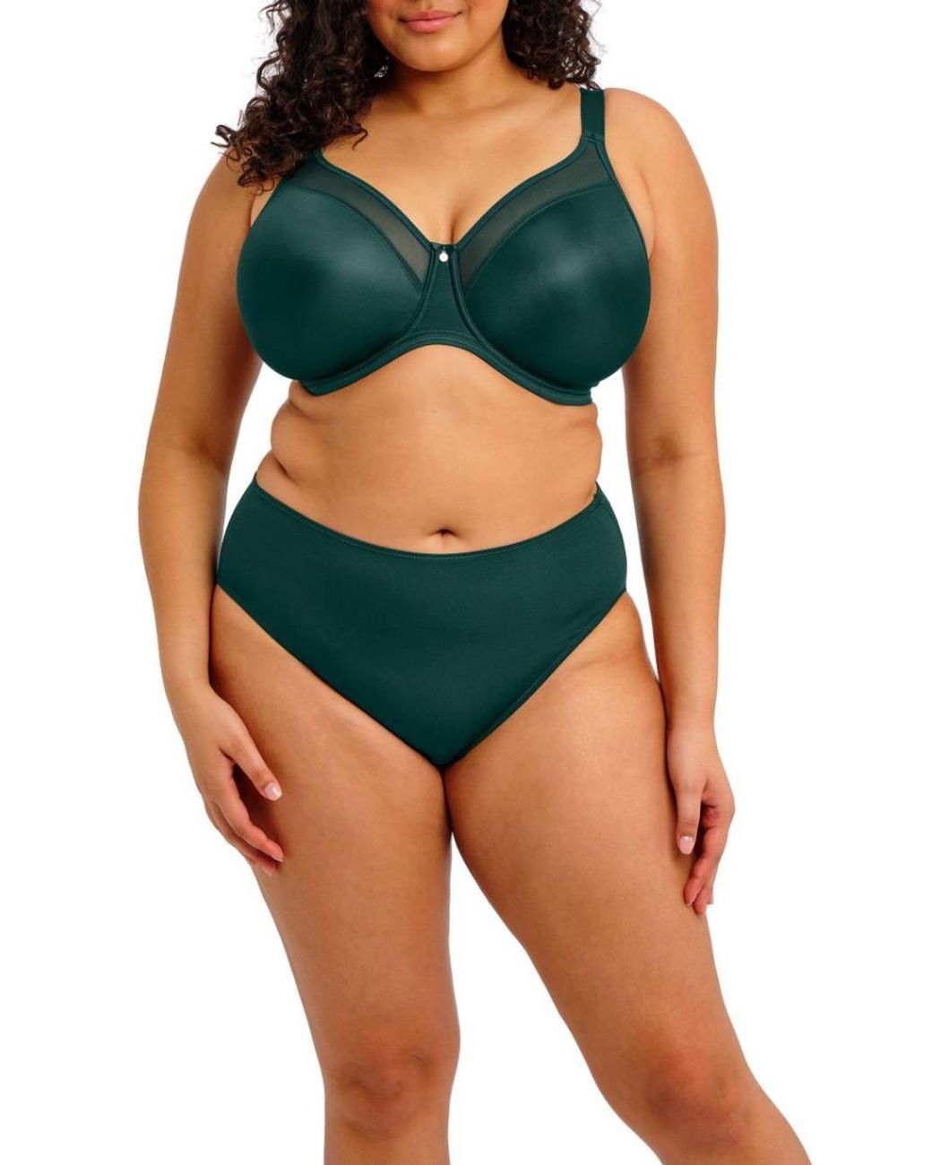 Elomi Green Smooth Full Brief