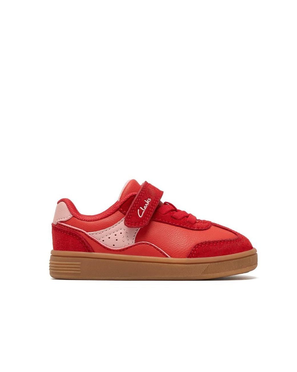 Clarks Red Tavian City T. Trainers