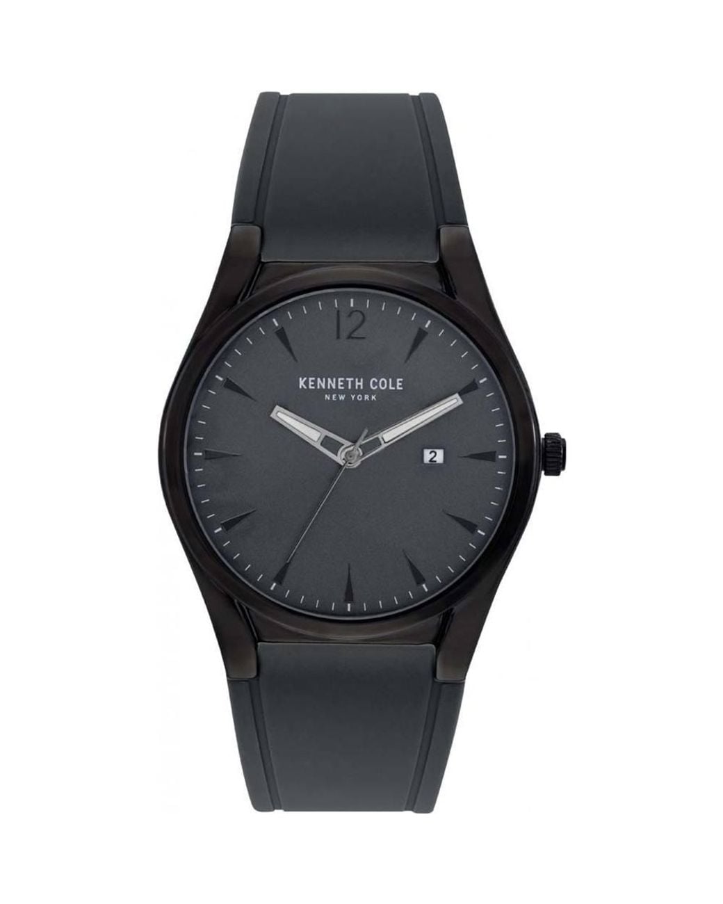 Kenneth Cole Black Kc51086003 Classic 44Mm Quartz Watch for men
