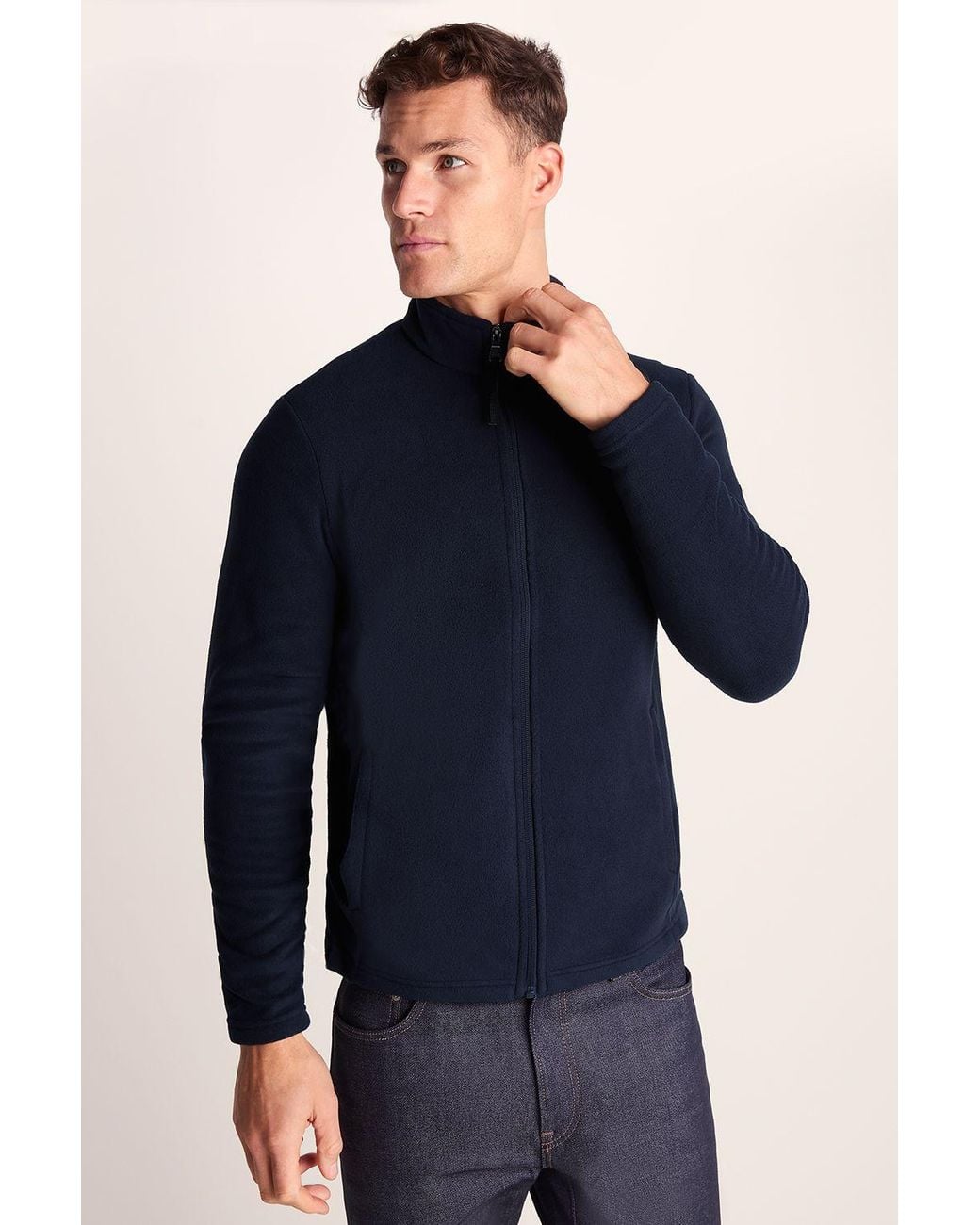 TOG24 Blue 'Revive' Fleece Jacket for men